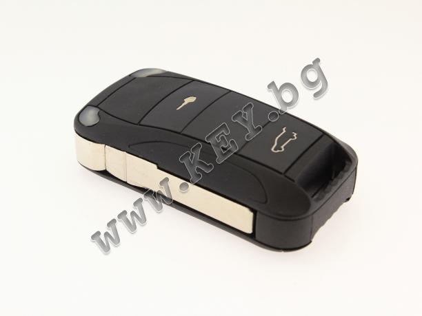Празно дистанционно с два бутона за Porsche, KEY